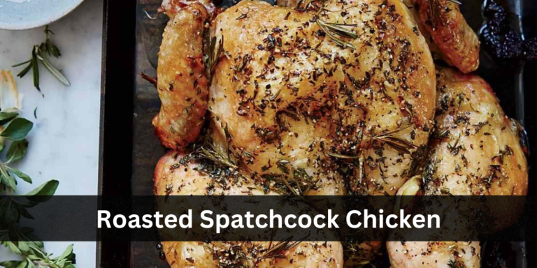 Roasted Spatchcock Chicken