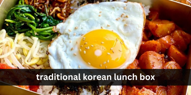 traditional korean lunch box